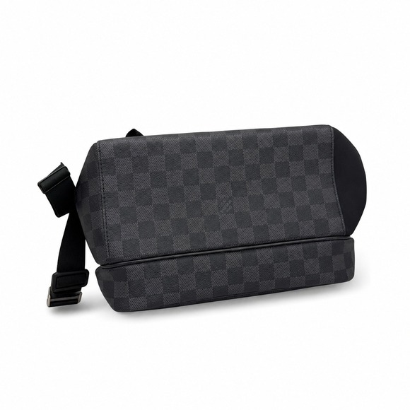 Louis Vuitton Michael Backpack Damier Graphite Black Grey Laptop Bag RI3099 main image 11